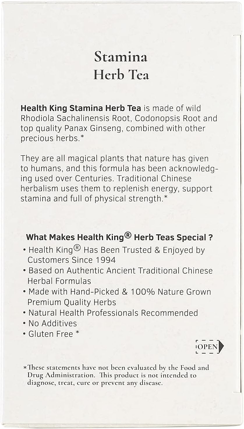 Health King Stamina Herb Tea – vista 4